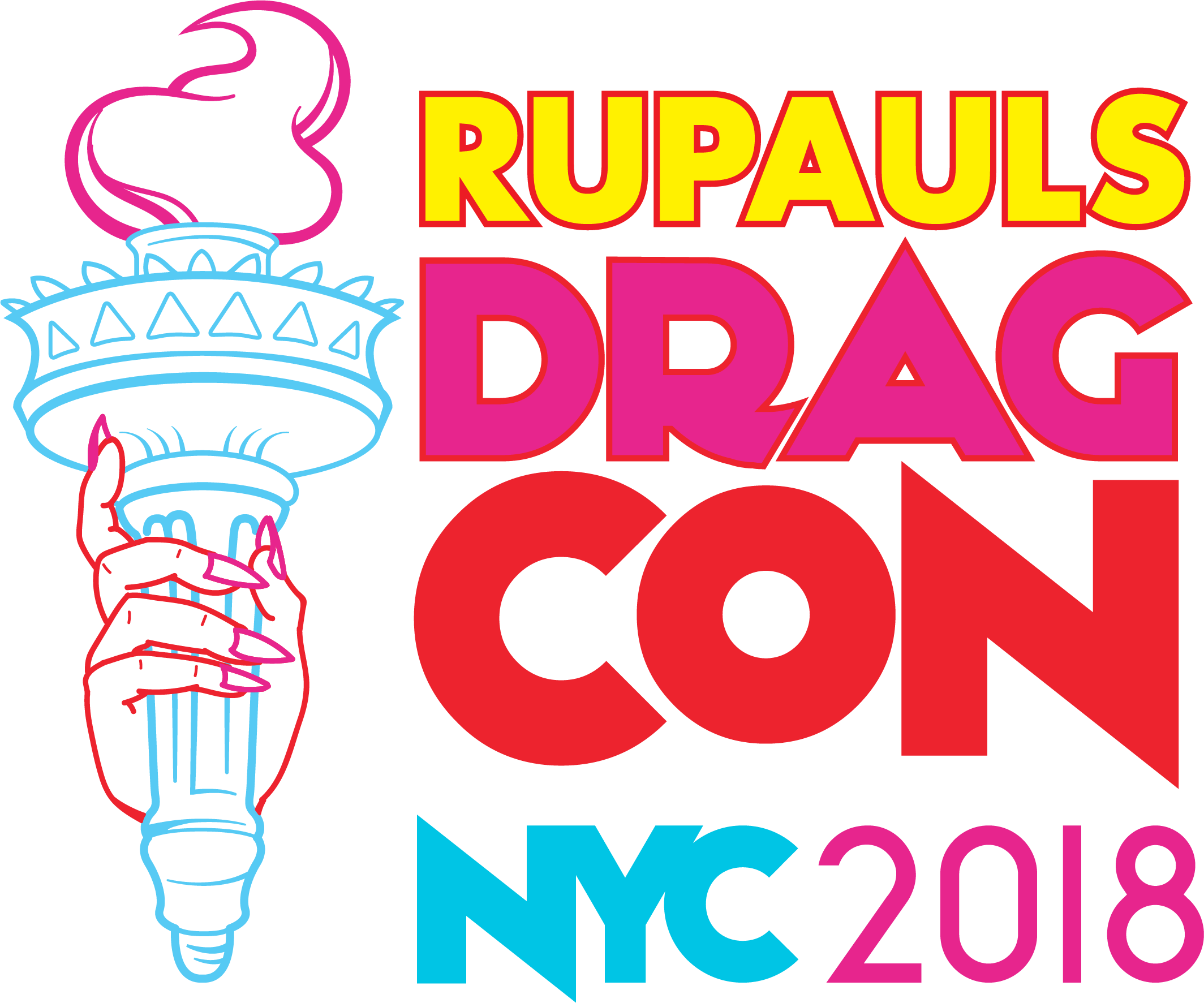 Rupaul's Dragcon La - Dragcon Nyc (2128x1773), Png Download