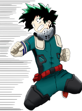 Midoriya Izuku - Izuku Midoriya Shoot Style (323x440), Png Download
