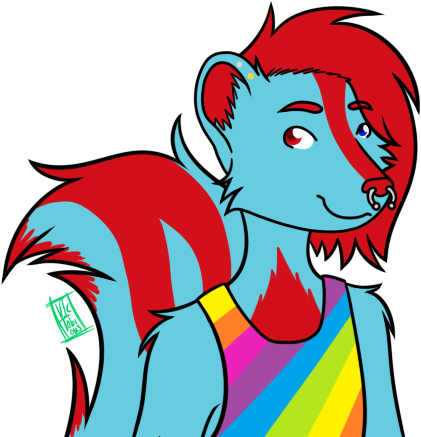 [daily Doodle] Icee - Cartoon (431x443), Png Download