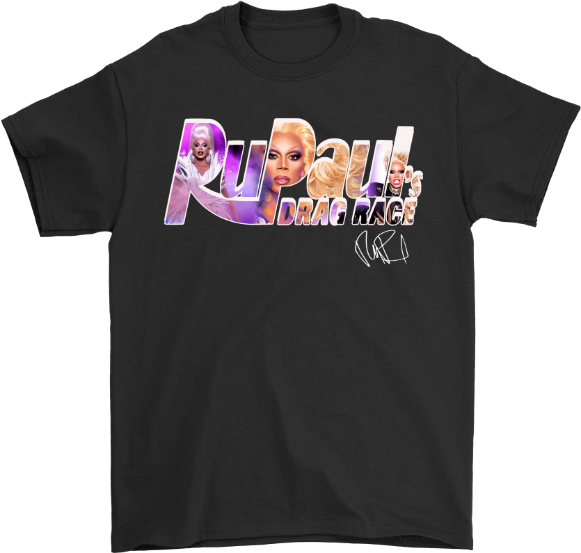 Rupaul's Drag Queen The Show Through Name Signature - Doctor Who Gorillaz Tshirt (1000x1000), Png Download