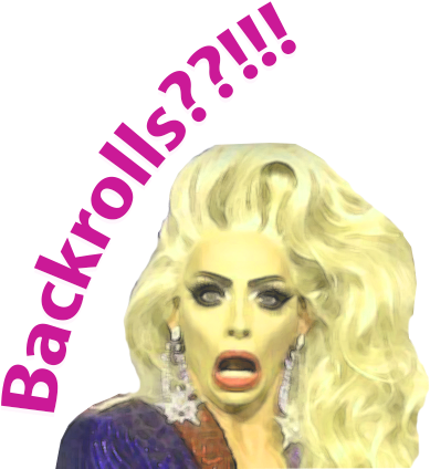 Backrolls - Alyssa Edwards (454x600), Png Download