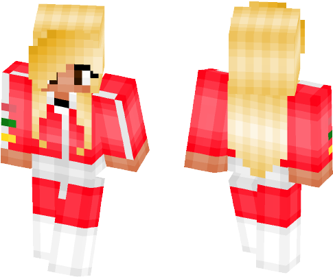 Female Minecraft Skins - Fictional Character (584x497), Png Download