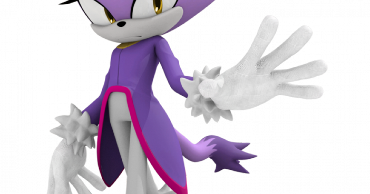Blaze The Cat Boom (1201x631), Png Download