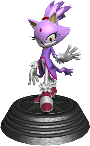 Download Zip Archive - Blaze The Cat (750x650), Png Download