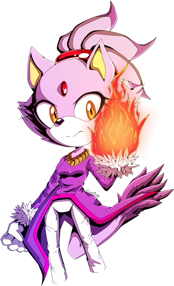 Blazin Xluminii On Deviantart Blaze The Cat Pinterest - Sonic The Hedgehog (702x1139), Png Download