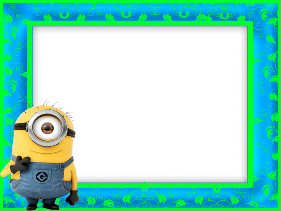 Marcos Para Fotos De Los Minions (900x677), Png Download