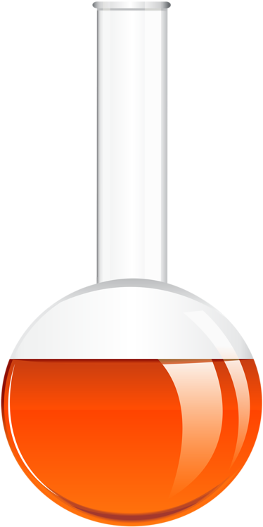 Beaker - Clipart Flask (420x800), Png Download