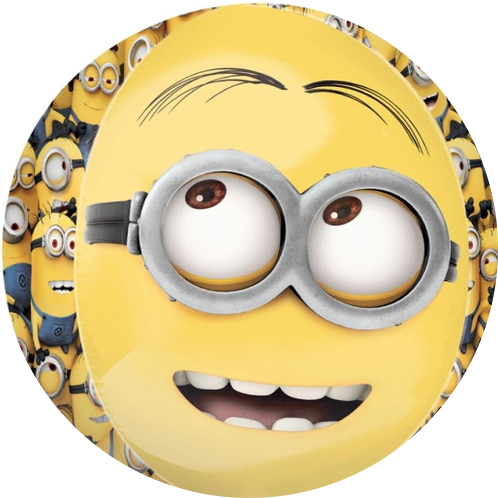 Despicable Me Minion Balloon Orbz - Artigos Para Festas Do Minions (1000x1000), Png Download