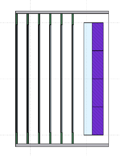 The Six Tracking Planes , The Plastic Scintillator - Parallel (794x595), Png Download