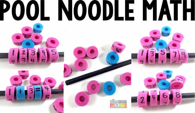 Making Math Fun With A Pool Noodle And A Sharpie This - Mathematics (640x372), Png Download