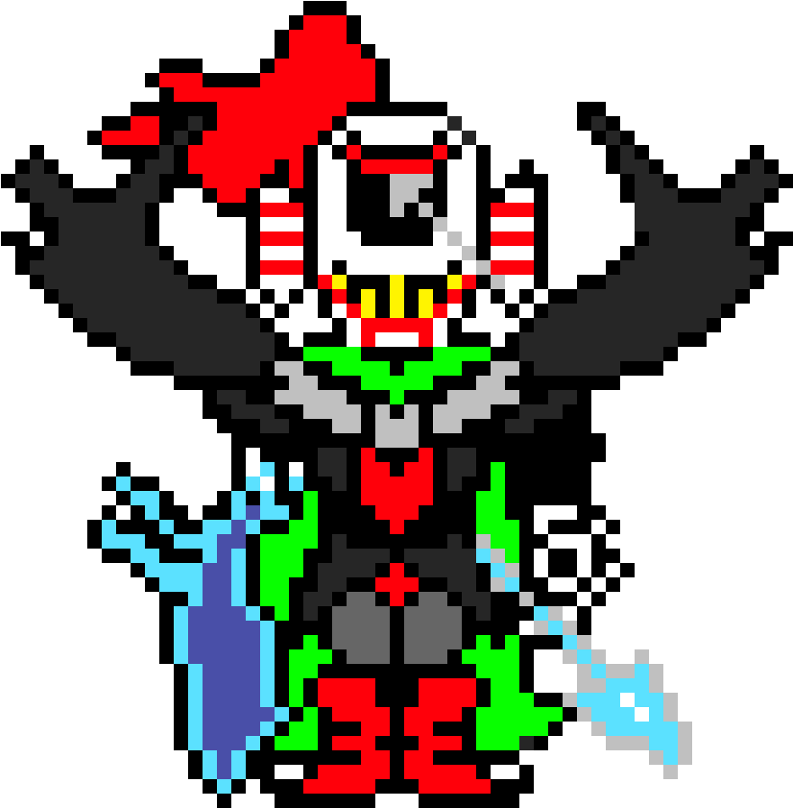 File History - Undyne The Undying Underfell (887x897), Png Download