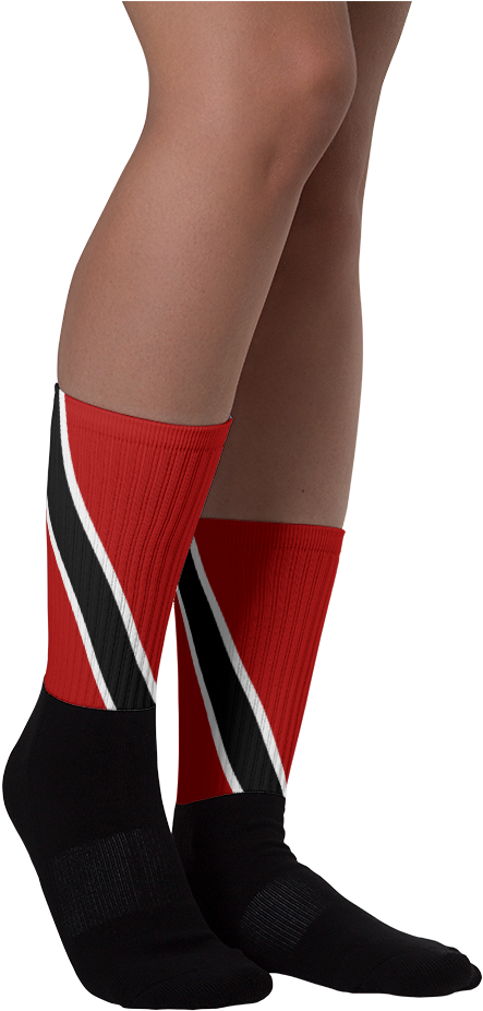 Trinidad And Tobago Flag - Sock (1000x1000), Png Download