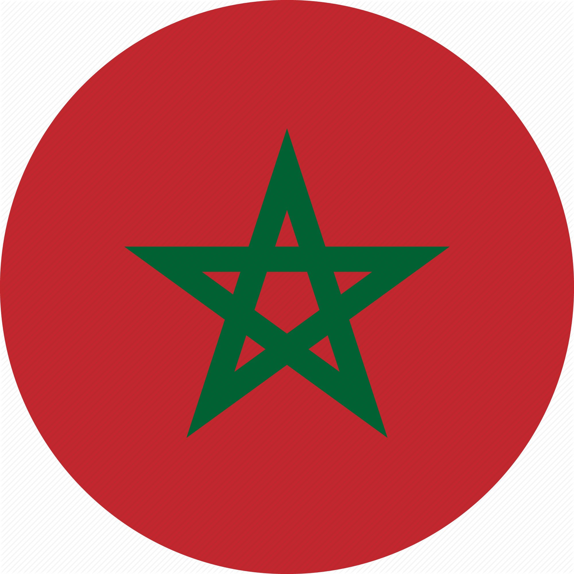 Morocco Flag Png - Angel Tube Station (2000x2000), Png Download
