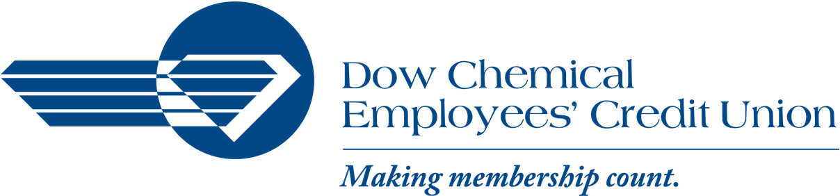 Dow Chemical Employees' Credit Union Presents The Can - Dow Chemical Employees Credit Union Logo (1220x298), Png Download