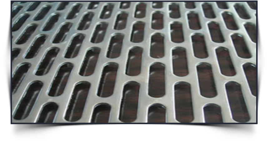 The World Of Perforated Metals - Perforated Sheet Metal Slotted (880x453), Png Download