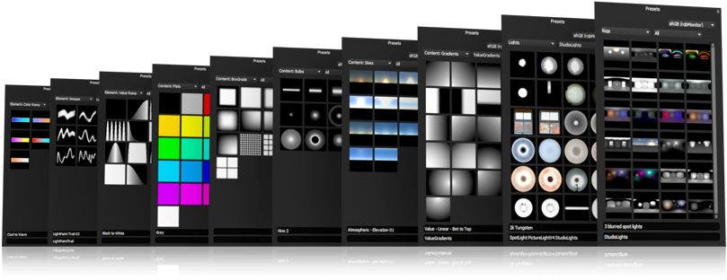 Expanded Presets System - Hdr Light Studio Carbon Drop 3 (860x326), Png Download