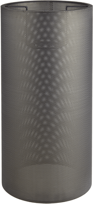 Large Perforated Sheet Steel Lampshade - Sheet Metal (480x640), Png Download