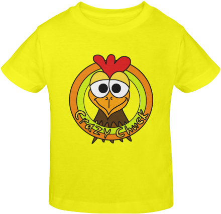 Crazy Chuck Chicken Head Sunny Youth T-shirt - Andre The Giant Dre Shirt (500x500), Png Download
