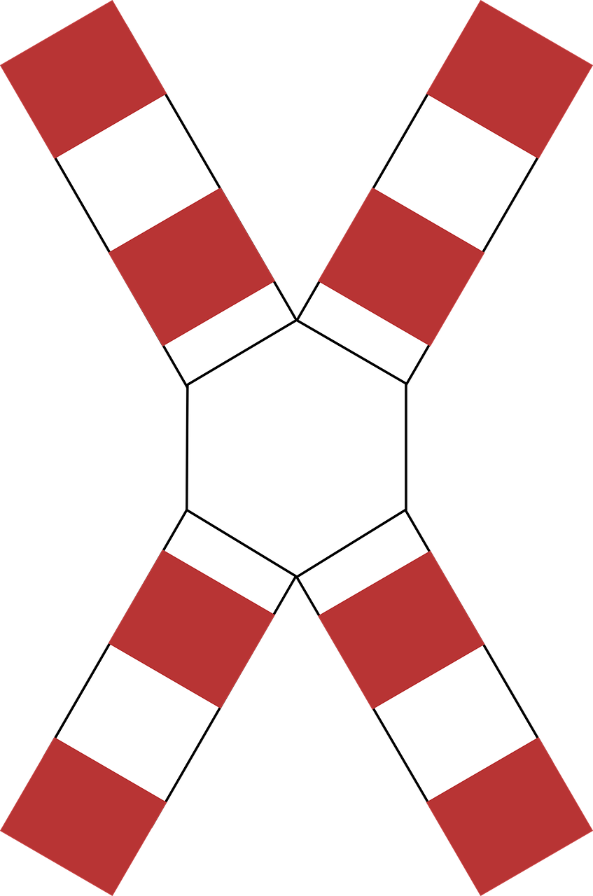 Railroad Tracks, - Level Crossing (500x755), Png Download