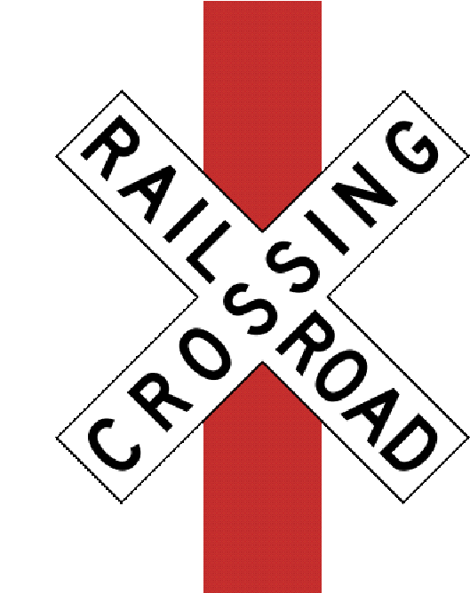 Cn Railroad Crossing Closures Update - Thomas The Train Railroad Crossing Sign (668x668), Png Download
