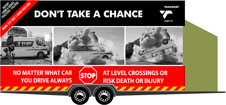Our Level Crossing Campaign Communication Platforms - Dangerous Level Crossing (750x351), Png Download