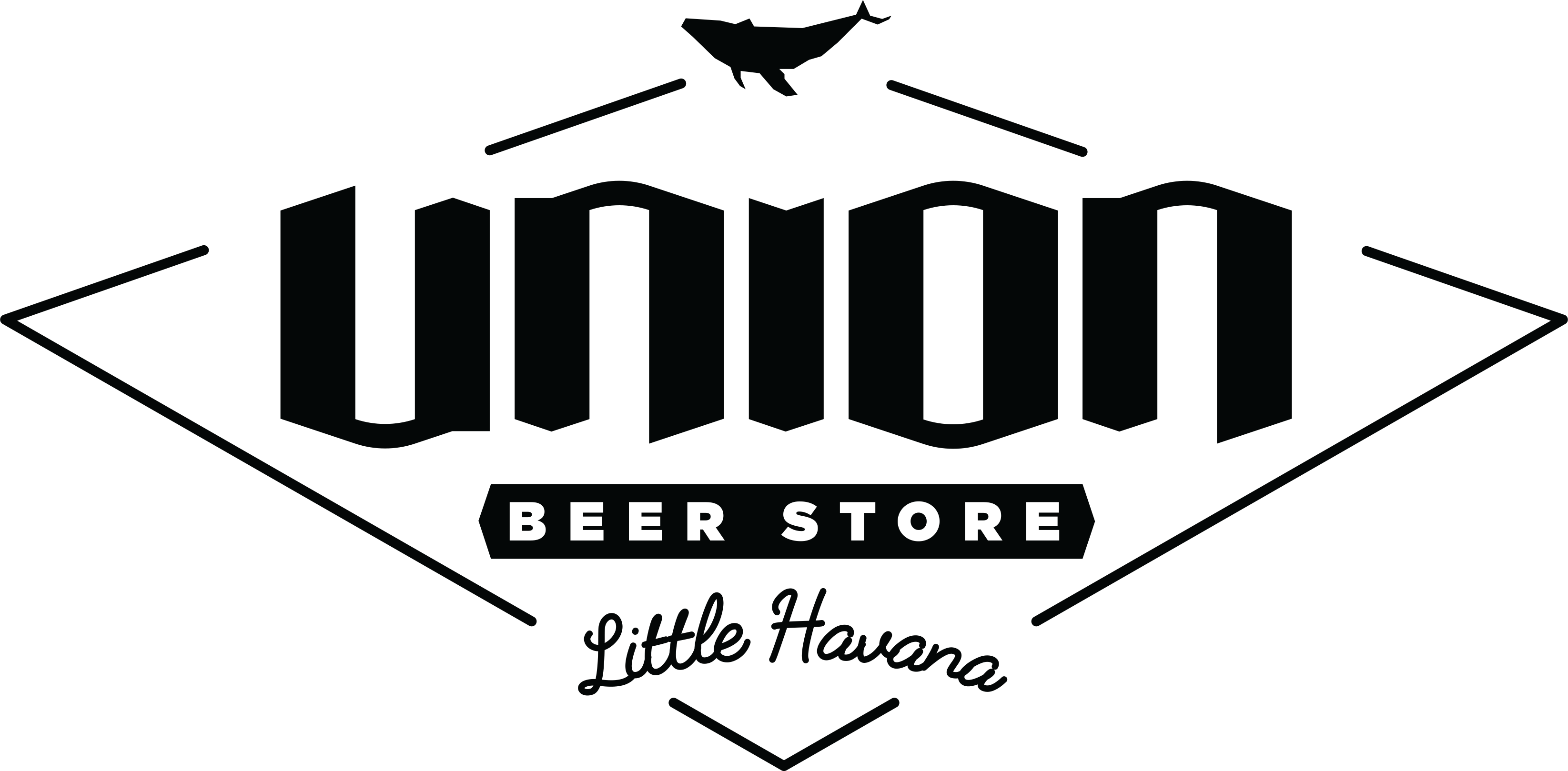 The Union Beer Store - Union Beer Logo (3291x1619), Png Download