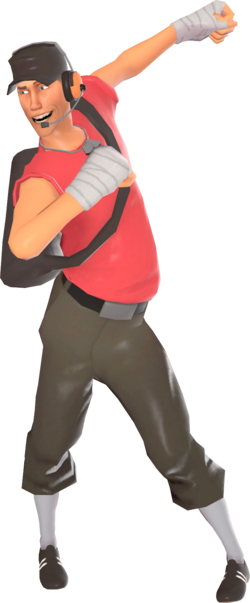Carlton - Tf2 Fortnite Dance (250x603), Png Download