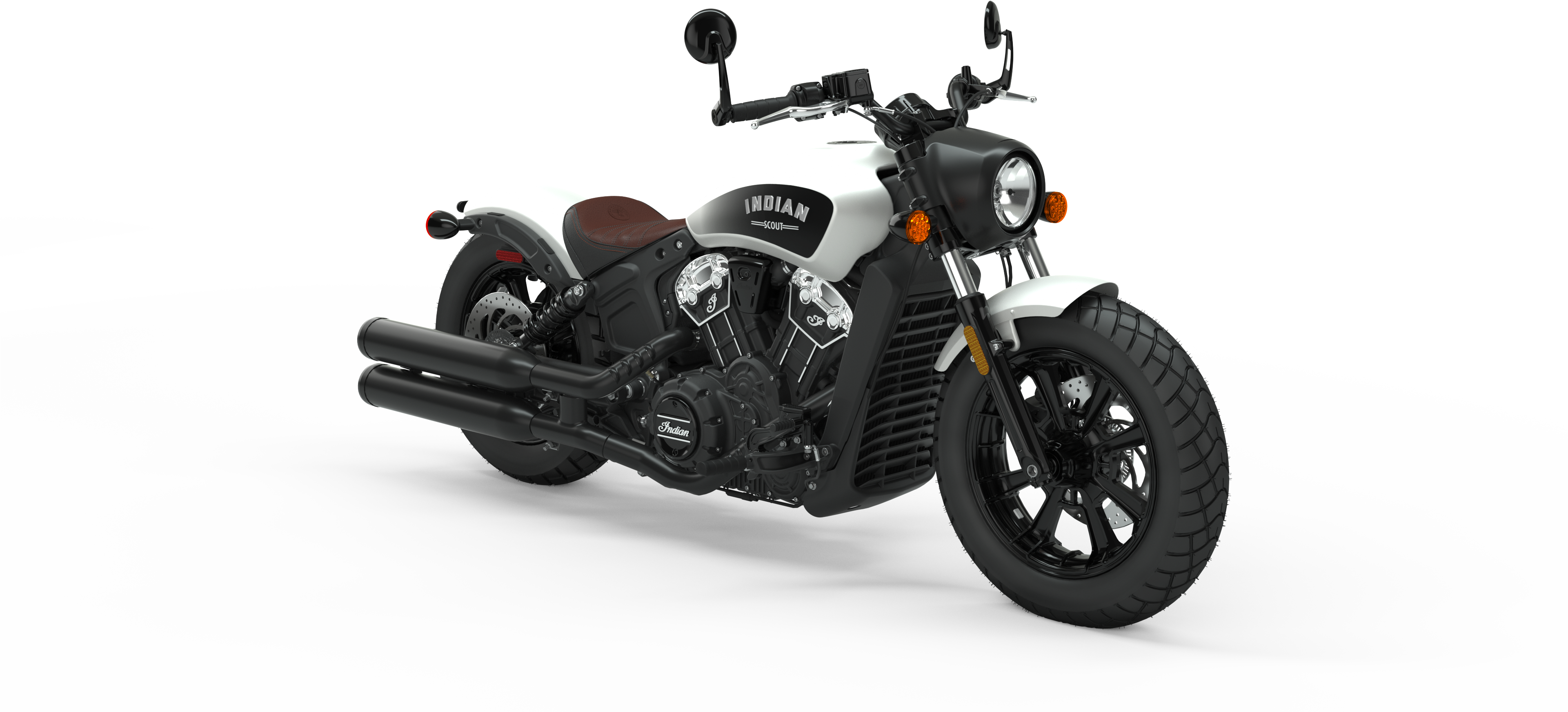 Overview - Indian Scout Bobber Blue (3840x2160), Png Download