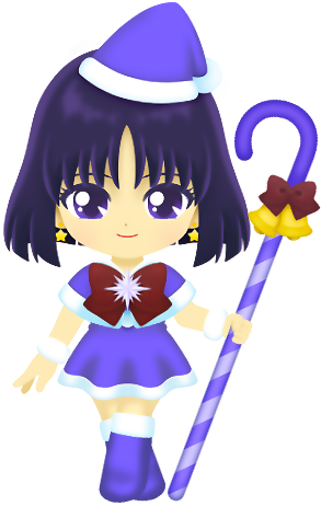 Sailor Moon Fond D'écran Called Sailor Saturn - Hotaru Tomoe Sailor Moon Drops (388x471), Png Download