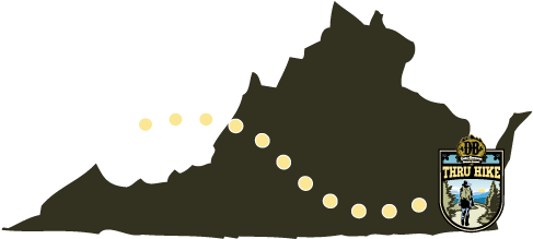 Beer Trail Stop - Virginia 2008 Election Map (500x263), Png Download