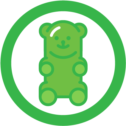 Marijuana Edibles - Green Lantern Logo (432x432), Png Download