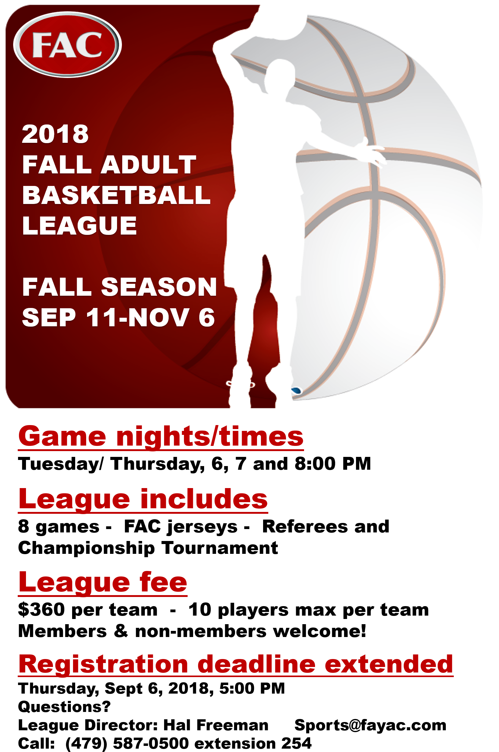Deadline Extended Fall 2018 Adult Basketball League1 - Man Utd Fixtures 2011 2012 (1632x2491), Png Download