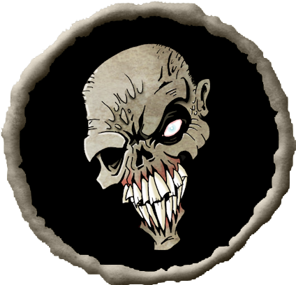 Zombie Demo Head - Steve Jackson Games Zombie Dice Score Pad Board Game (432x432), Png Download