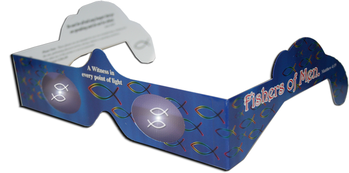 Ichthus- Eye Witness Glasses™ - 3d Christmas Glasses - Holiday Specs - Transform Christmas (800x382), Png Download