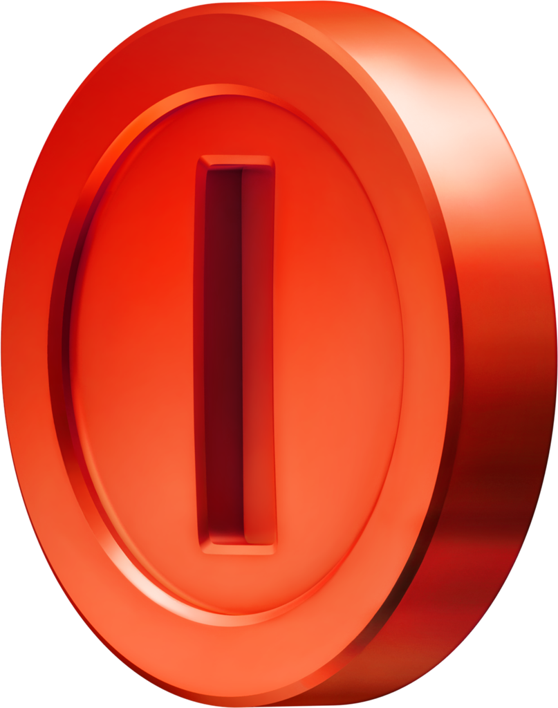 Super Mario Red Coin (807x1024), Png Download