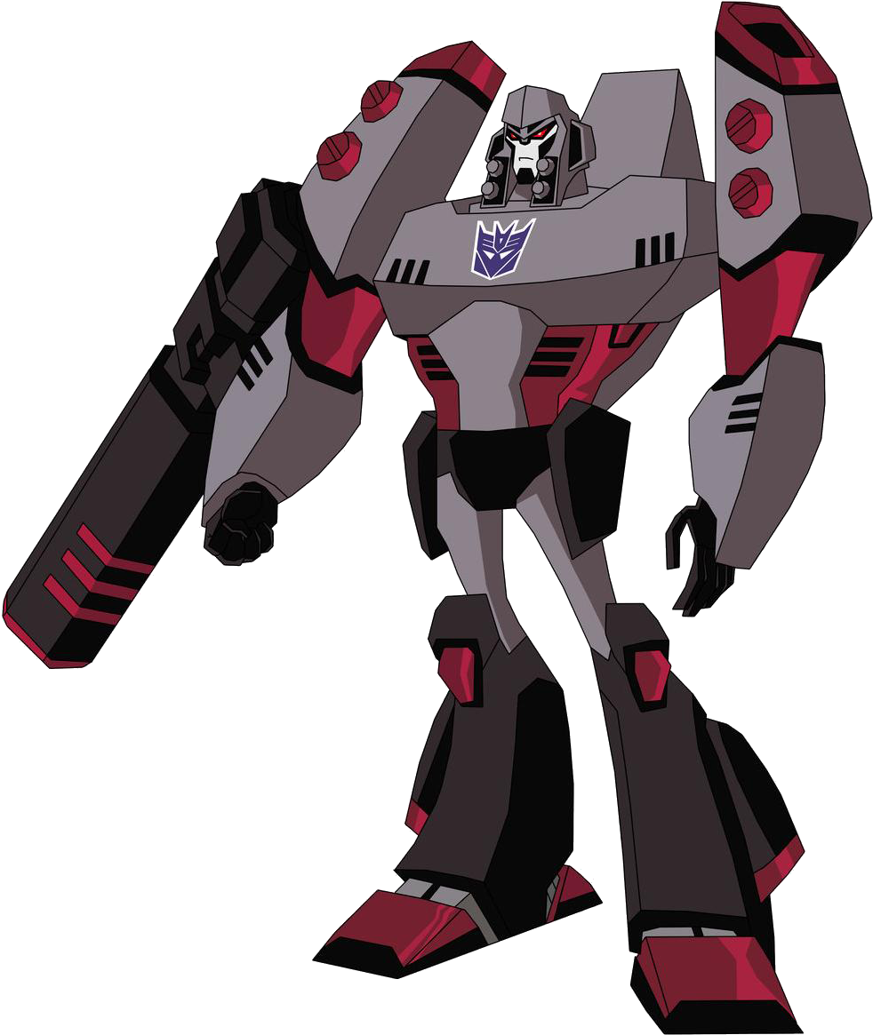 Megatron - Megatron Animated (987x1174), Png Download