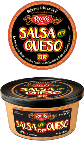 Queso Con Salsa Recipe Container Image - Cheese (315x554), Png Download