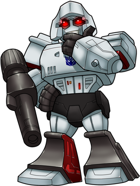 Source - - Optimus Prime Vs Megatron (350x400), Png Download