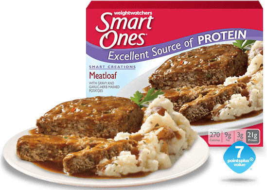 Smart Ones Meatloaf - Smart Ones Smart Creations Chicken Carbonara - 9.25 (560x402), Png Download