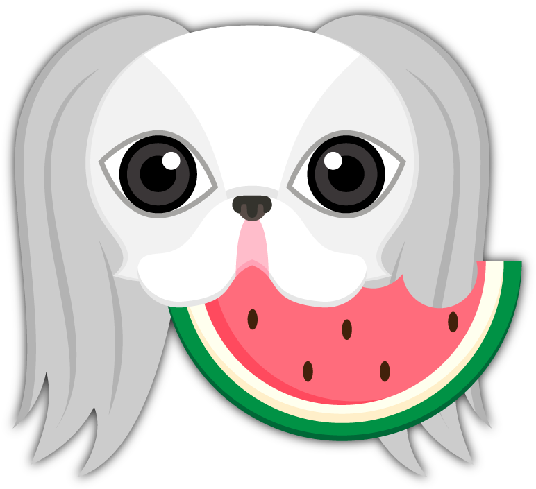 Japanese Chin Emoji Stickers Are You A Japanese Chin - Emoji Puppy Free (780x713), Png Download