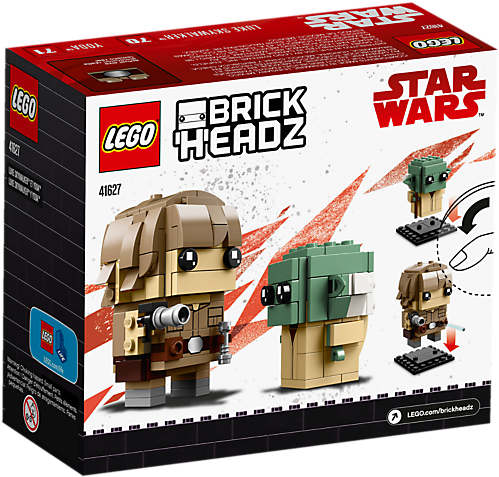 Luke Skywalker™ & Yoda™ - Lego 41627 (800x600), Png Download