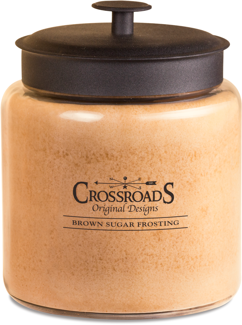 Crossroads Candles Brown Sugar Frosting Jar Candle (1200x1200), Png Download