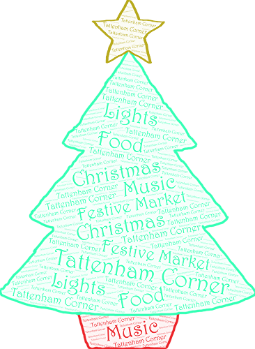 Treeline - Christmas Tree (366x500), Png Download
