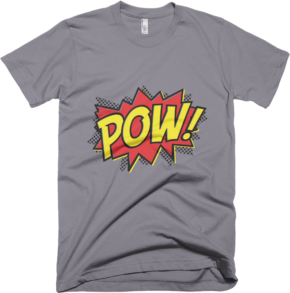 Comic Pow Men's Tee - Am My Brother's Keeper Shirt (1000x1000), Png Download