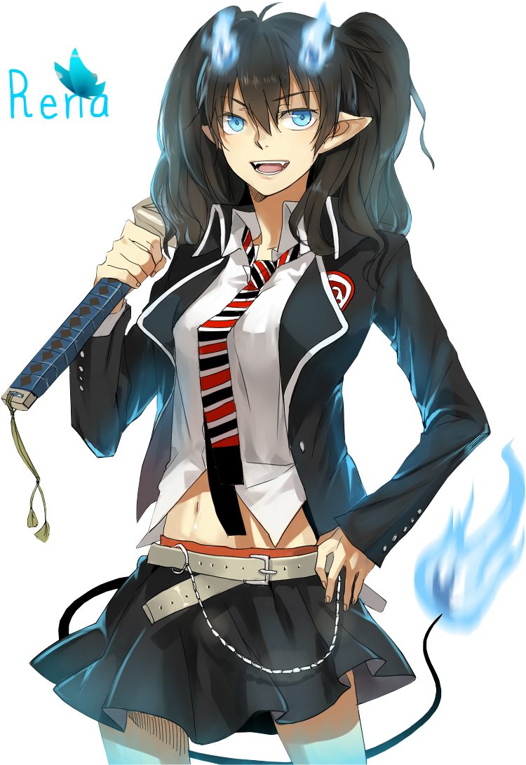 Hope U Like It - Female Rin Okumura (800x1106), Png Download