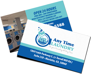 Laundry Business Card Template Laundry Business Card - Laundry Services Business Card (400x400), Png Download