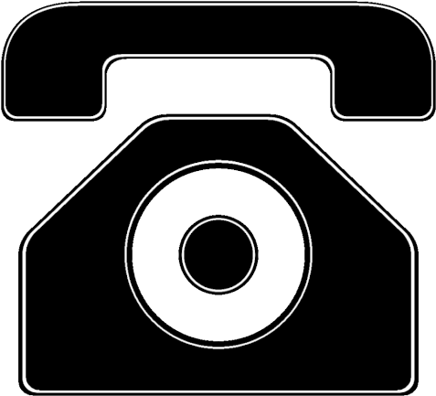 Ebscer - Rotary Phone - - Circle (480x480), Png Download