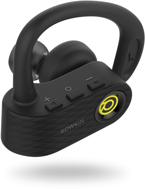 Rowkin Surge Product Gallery 3 (1 - Rowkin Surge Bluetooth Wireless Earbuds (orange/black) (750x750), Png Download