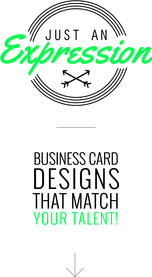 Just An Expression - Business Card (982x982), Png Download