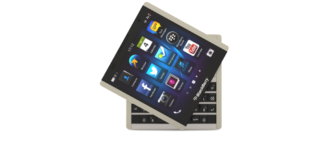 Future Technology Concept The Square Smartphone With - Square Smartphone (490x275), Png Download